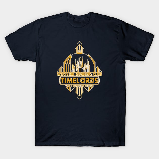 Whovian Running Club Timelords T-Shirt by Fanthropy Running Clubs